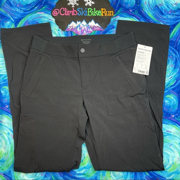 NWT Athleta Trekkie Hike Pant Black - Picture 2 of 9